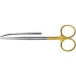 Präparierscheren - 1 db, 14,5 cm, TC gebogen, fein - 836DE-TC/15