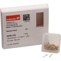Retopin - csomag 100 Stifte Gold .021'/0,6 mm - 2008-100