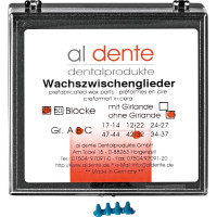 Wachs-Blöcke ohne Girlande Packung 25 darab, Größe B, 42-23