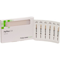 HyFlex® CM, NiTi, reszelő utántöltések, 31 mm, Taper.04 ISO 015, 6 darab