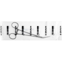 Arterienklemmen Fickling - 1 db, BH807R, 180 mm, seitwärts gewinkelt - BH807R