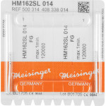 Chirurgie Fräser HM 162 - 2 darabos csomag, schlanker Hals (SL) FG, Figur 408, 8 mm, ISO 014 - 500 314 408 338 014