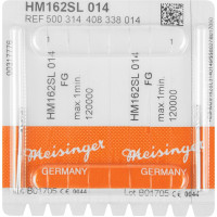 Chirurgie Fräser HM 162 - 2 darabos csomag, schlanker Hals (SL) FG, Figur 408, 8 mm, ISO 014 - 500 314 408 338 014