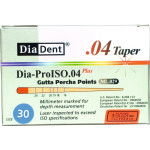 Dia-Prolso Plus Guttapercha-csúcs, Taper.04, ISO 030, 60 darab Dia-Prolso Plus Guttapercha-csúcs, Taper.04, ISO 030, 60 darab