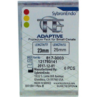 TF® ALKALMAZKODÓ fájlok - csomag 6 db 23 mm-es (ML1, ML2, ML3, 3 K-fájlok)