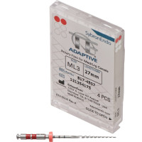TF® ADAPTIVE, gépi gyökércsatorna tágító, 27 mm ML3, 4 darab