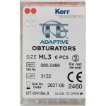 TF ADAPTIVE Obturator Packung 36 darab, rot, M/L