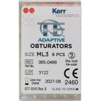 TF ADAPTIVE Obturator Packung 36 darab, rot, M/L