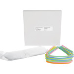 Augenschutz, 10-es csomag, Bügel farbig sortiert, 10 Folien