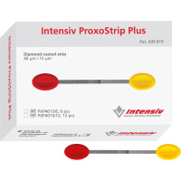 Intensiv Metall Diamantstreifen - csomag 6 ProxoStrips Plus 40 µm / 15 µm, mit Plastik-Griffenden - PXP4015/6 Intensiv Metall Diamantstreifen - csomag 6 ProxoStrips Plus 40 µm / 15 µm, mit Plastik-Griffenden - PXP4015/6