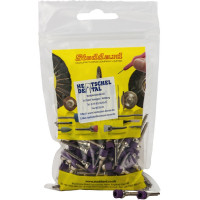 SMART Line Nylon Polierbürsten, 10 darab, lila, mittel