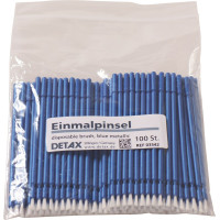 Einmalpinsel - 100 darabos csomag, metallic kék - 3542