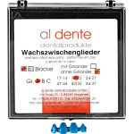 Wachs-Blöcke ohne Girlande Packung 25 darab, Größe A, 12-22