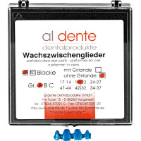 Wachs-Blöcke ohne Girlande Packung 25 darab, Größe A, 12-22