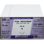 RESORBA® PGA - 24 darabos csomag, , lila, 70 cm, HS 18, USP 3/0 - PAN 1113