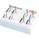 Diamant Werkzeugsatz szett, 8 darab, SchaftØ 1,6 mm