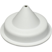 Sockelplatten mit Gusstrichter, 1 darab, Sockelplatte mit Gusstrichter Größe 3, rund