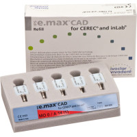 IPS e.max CAD Abutment Solutions for CEREC/inLab Packung 5 darab, Gr. A14S, MO0