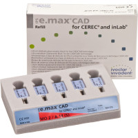 IPS e.max CAD Abutment Solutions for CEREC/inLab Packung 5 darab, Gr. A14S, MO2
