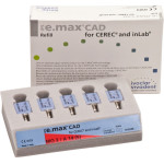 IPS e.max CAD Abutment Solutions for CEREC/inLab Packung 5 darab, Gr. A14S, MO3