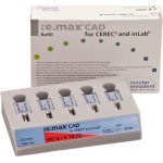 IPS e.max CAD Abutment Solutions for CEREC/inLab Packung 5 darab, Gr. A14S, MO4