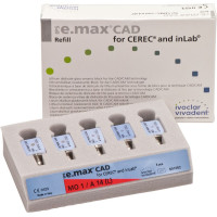 IPS e.max CAD Abutment Solutions for CEREC/inLab Packung 5 darab, Gr. A14L, MO1
