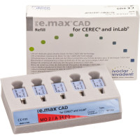IPS e.max CAD Abutment Solutions for CEREC/inLab Packung 5 darab, Gr. A14L, MO2