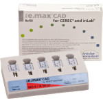 IPS e.max CAD Abutment Solutions for CEREC/inLab Packung 5 darab, Gr. A14L, MO4