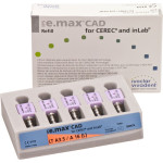 IPS e.max CAD Abutment Solutions for CEREC/inLab Packung 5 darab, A-D, Gr. A16L, A3,5 LT