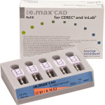 IPS e.max CAD Abutment Solutions for CEREC/inLab Packung 5 darab, A-D, Gr. A16L, B1 LT