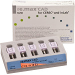 IPS e.max CAD Abutment Solutions for CEREC/inLab Packung 5 darab, A-D, Gr. A16L, C2 LT