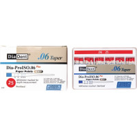 DiaDent® Dia-Pro papírcsúcs, Taper.06, ISO 025, 100 darab