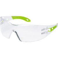 Hager iSpec® Pure Fit - 1 db, Brille small, Fassung fehér/zöld, Scheibe farblos - 355610