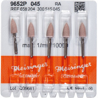 Porzellanpolierer 9652 - Packung 5 Stück rosa, RA, Figur 300, 12 mm, ISO 045