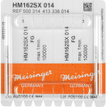 Chirurgie Fräser HM 162 - 2 darabos csomag, kreuzverzahnt, schlanker Hals, (SX) HP, Figur 408, 8 mm, ISO 014 - 500 314 413 338 014