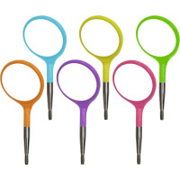 Crystal HD™ Mundspiegelansätze - Packung 12 Stück leuchtend, Größe 5, Ø 24 mm - 50Z393-NEON