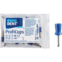 Omni ProfiCups Packung 24 darab, blau, weich