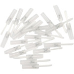 Pinseleinsätze - 100 darabos csomag, fehér, medium - 1023