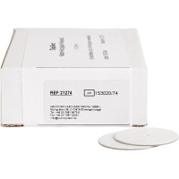 TOPDENT Karton Hochglanz-Polierscheiben - Packung 100 Stück, Rad, Ø 33 mm - 21274
