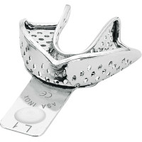 PERMA-LOCK Abformlöffel - 1 db, alsó XXS, perforált, fehér, 2804-L1 - 2804-L1