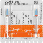 Diamantpolierer DCA04/10 Packung 2 darab, kék, ISO 040, HP