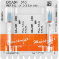 Diamantpolierer DCA04/10 Packung 2 darab, kék, ISO 040, HP