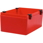 Labor-Container, 1 darab, Container Unterteil piros, Größe 2