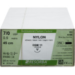 Nylon Monofil - 36 darabos csomag, , fekete, 45 cm, DSM 11, USP 7/0 - 5156 Nylon Monofil - 36 darabos csomag, , fekete, 45 cm, DSM 11, USP 7/0 - 5156