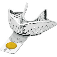 PERMA-LOCK Abformlöffel - 1 db, alsó XS, perforált, sárga, 2804-L2 - 2804-L2