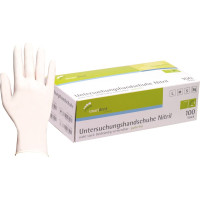 smart Nitrilhandschuhe Soft - 100 darabos csomag, púdermentes, fehér, XS - 110961