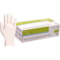 smart Nitrilhandschuhe Soft - 100 darabos csomag, púdermentes, fehér, S - 110962