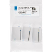 TOPDENT® DIA-BLUE-Polierer Packung 3 darab, grau, 4 x 13 mm, fein, Spitze, HP