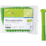 smart Absaugkanülen - 10 darabos csomag, zöld - 111219 smart Absaugkanülen - 10 darabos csomag, zöld - 111219