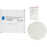 Zirkon Brenngutträger - Packung 2 Wabenplatten, 20 Zirkonstifte